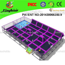 Trampoline Park--Design, Manufacture, Field Assembly. Top Quality, Top Service